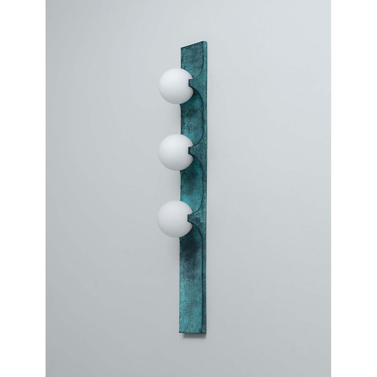 【ALLIED MAKER】 アメリカ・インテリア照明「Bridge 3」ウォールライト 3灯 カスタムカラー (W83×D83×H597mm)