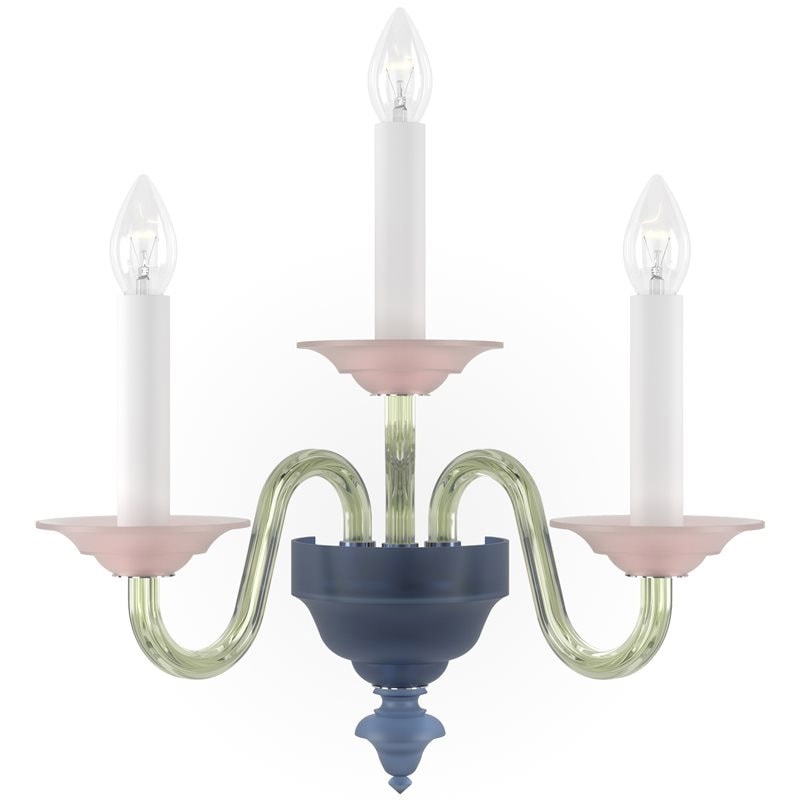 【Preciosa】「Eugene M CONTEMPORARY COLOUR」ウォールライト 3灯（W390×D220×H400mm）