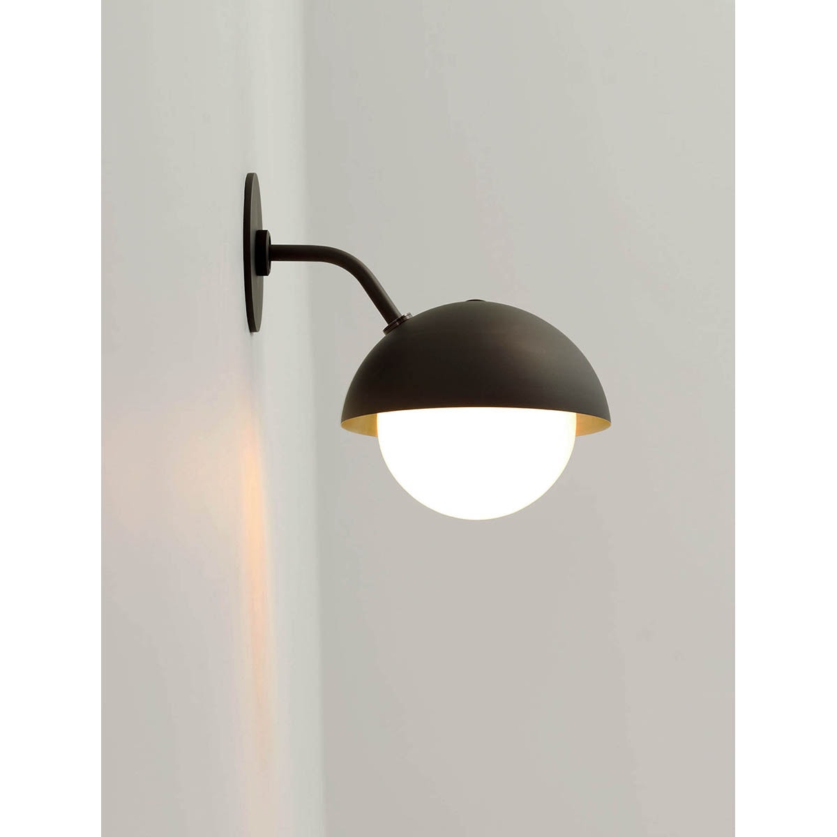 【ALLIED MAKER】 アメリカ・インテリア照明「Dome Sconce」ウォールライト 1灯 カスタムカラー (W204×D280×H267mm)