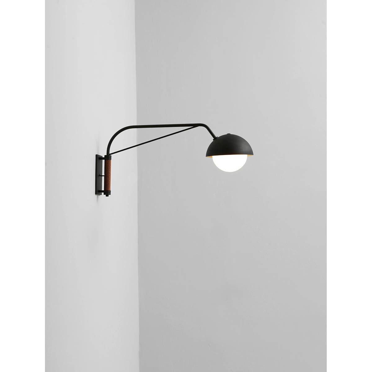 【ALLIED MAKER】 アメリカ・インテリア照明「Dome Wall Lamp」ウォールライト 1灯 カスタムカラー (W204×D661×H324mm)