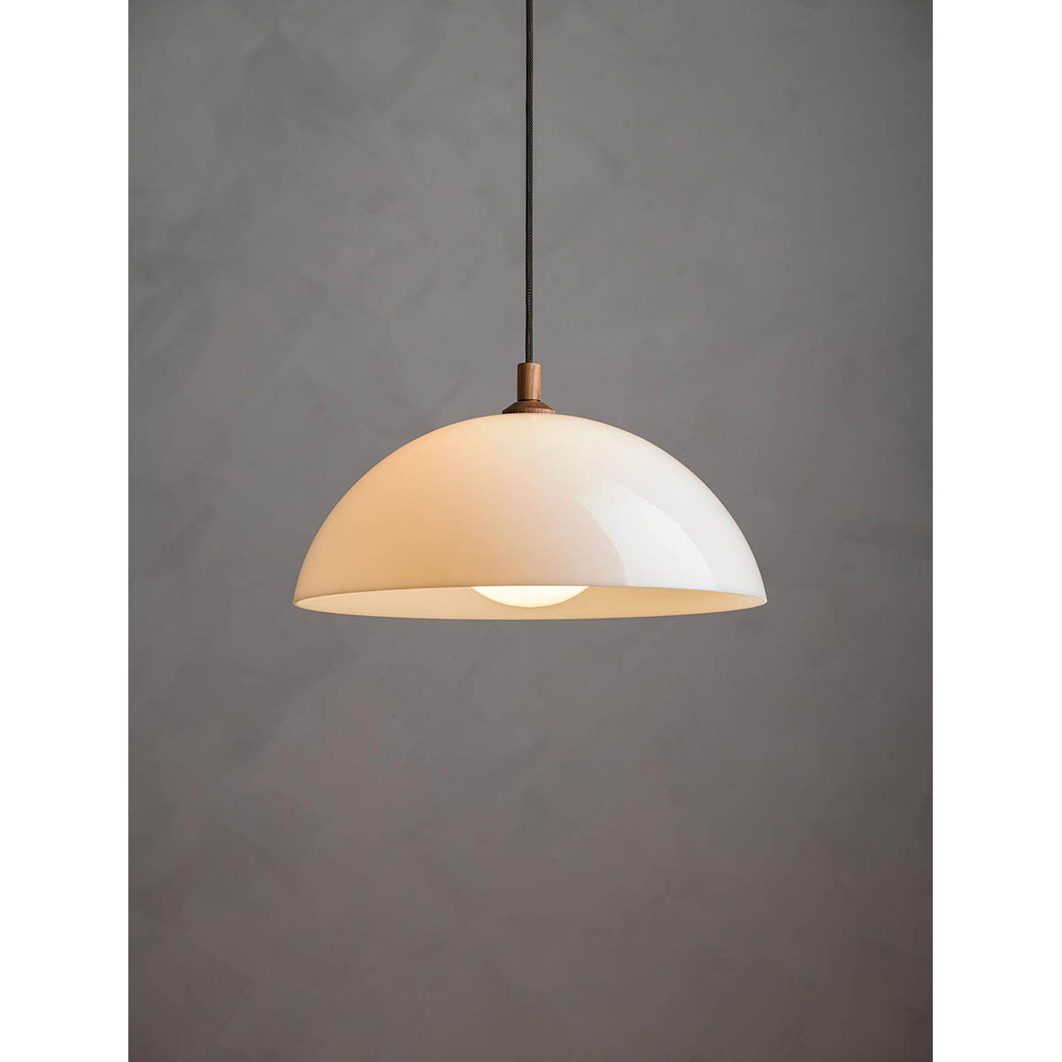 【ALLIED MAKER】 アメリカ・インテリア照明「Glass Half Dome Pendant 20
