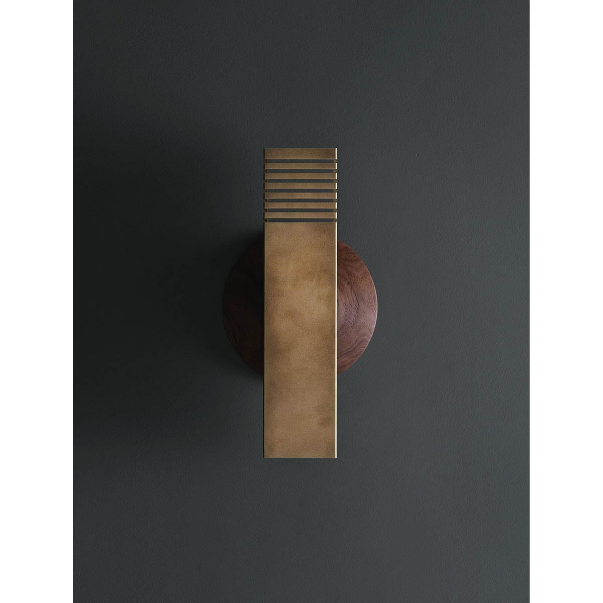 【ALLIED MAKER】 アメリカ・インテリア照明「Groove Sconce」ウォールライト 1灯 カスタムカラー (W140×D89×H267mm)