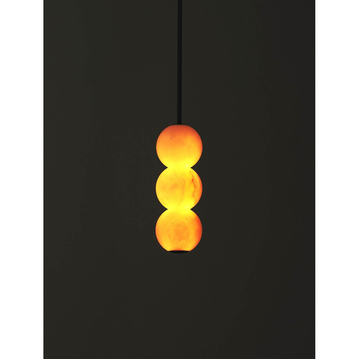 【ALLIED MAKER】 アメリカ・インテリア照明「Pearl 3 Pendant」ペンダントライト カスタムカラー (W127×D127×H353mm)