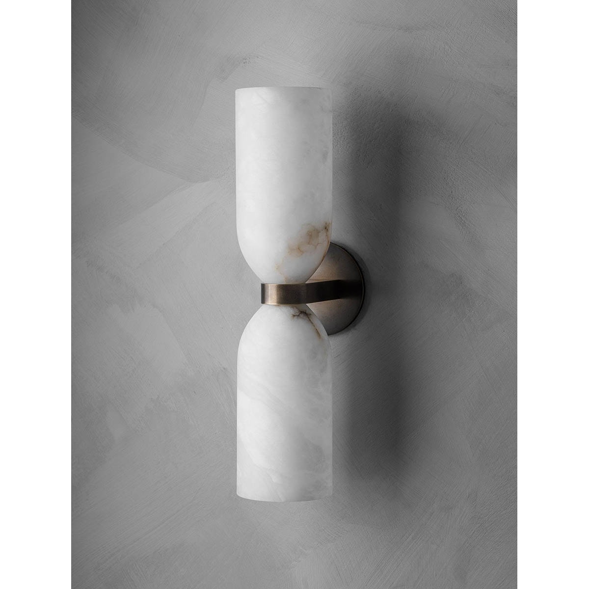 【ALLIED MAKER】 アメリカ・インテリア照明「Tandem Sconce」ウォールライト 2灯 カスタムカラー (W121×D172×H483mm)
