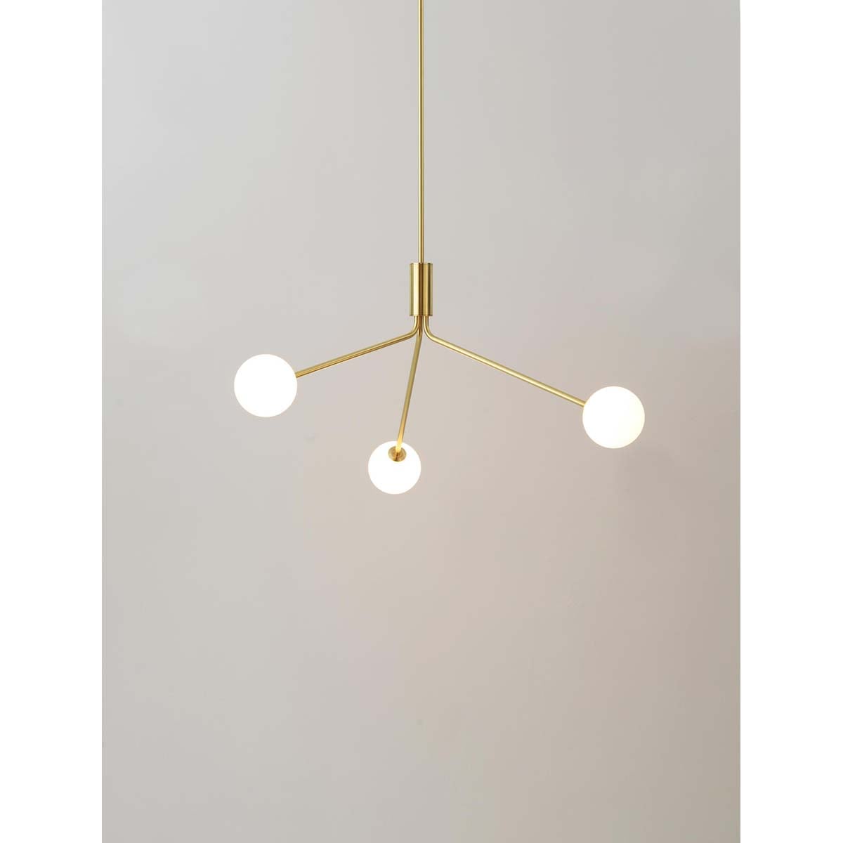 【ALLIED MAKER】 アメリカ・インテリア照明「Tangent 3」ペンダントライト 3灯 カスタムカラー (W623×D693×H451mm)