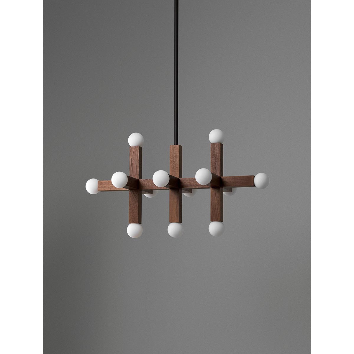 【ALLIED MAKER】 アメリカ・インテリア照明「Union 3 Chandelier」ペンダントライト 13灯 カスタムカラー (W508×D915×H508mm)