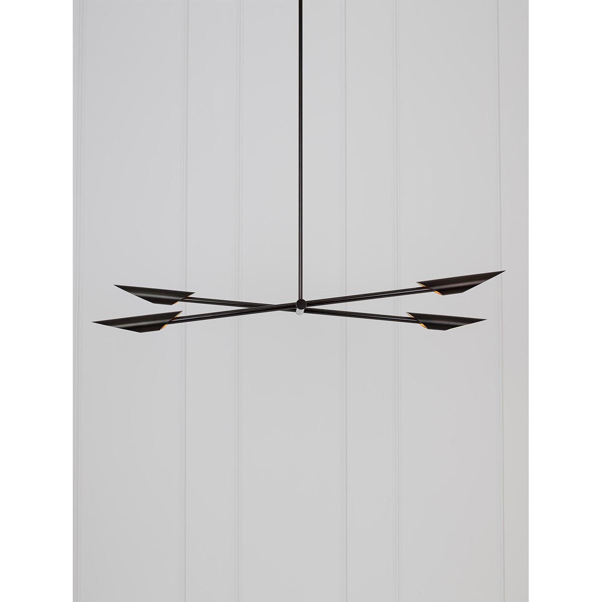 【ALLIED MAKER】 アメリカ・インテリア照明「Voyager Vineyard 2」ペンダントライト 4灯 カスタムカラー (W1264×D337×H197mm)