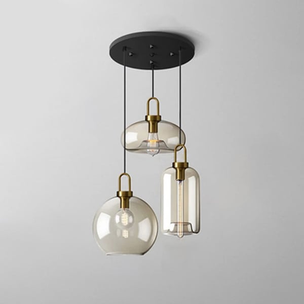 デザイン照明　ガラスシェードペンダントライト（φ180／250／280／300mm）