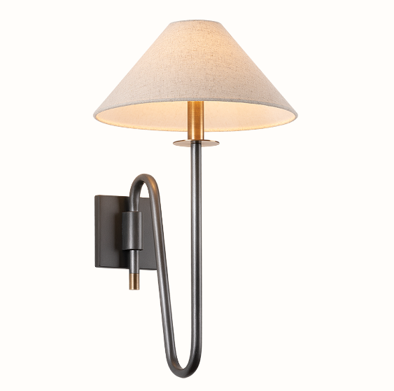 【TROY】アメリカ・デザイン照明 ウォールライト「Mateo」1灯 PATINA BRASS（Φ305×H521mm）