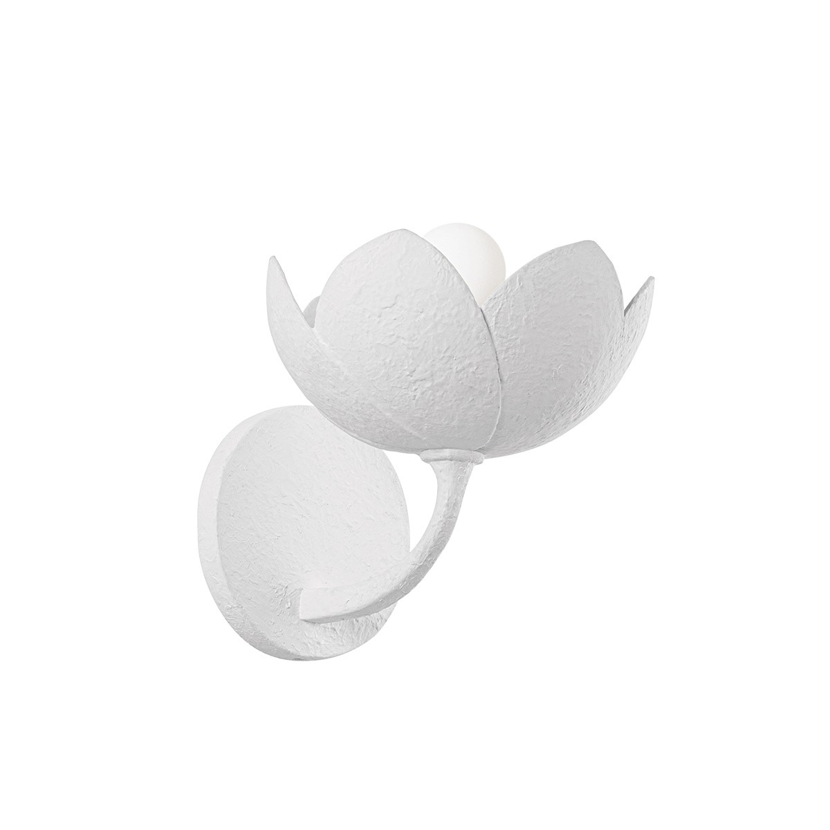 【TROY】アメリカ・デザイン照明 ウォールライト「Arcata」1灯 GESSO WHITE（W204×D216×H210mm）