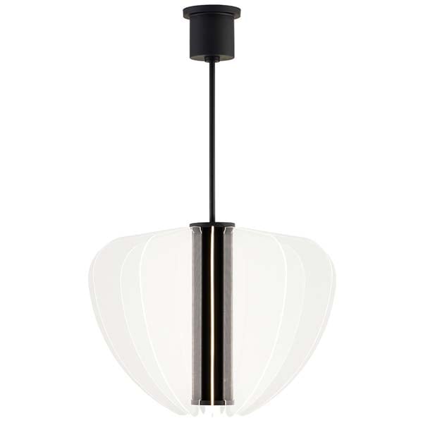 【TECH LIGHTING】アメリカ・モダン照明 ペンダントライト「Nyra 28 Chandelier」LED照明 ブラック（Φ696×H519mm）
