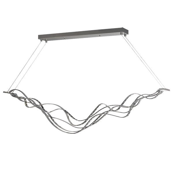 【TECH LIGHTING】アメリカ・モダン照明 ペンダントライト「Surge Linear Suspension」LED照明 シルバー（W1372×D150×H305mm）