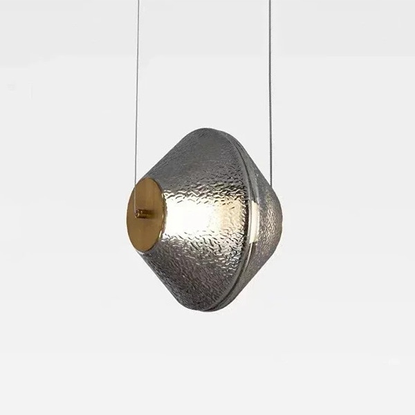 【法人様・店舗様限定】デザイン照明　モダンガラスシェードペンダントライト（H220mm） 