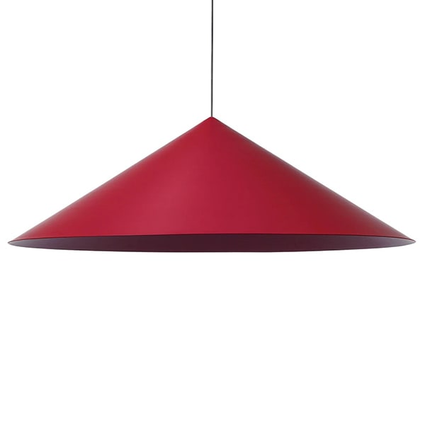 【Wastberg】アメリカ・デザイン照明　ペンダントライト「w151 Extra Large Pendant s3」3灯・パープルレッド（W1300×H450mm）