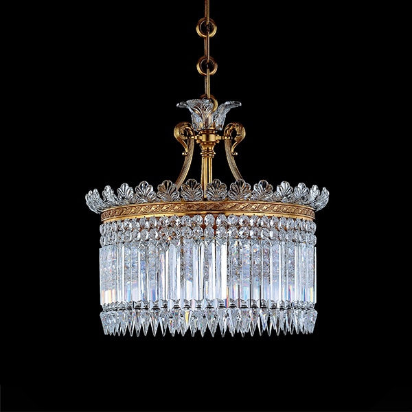 【BACCARAT】フランス「Crinoline Chandelier」クリスタルシーリングシャンデリア　13灯（φ570×H600mm）