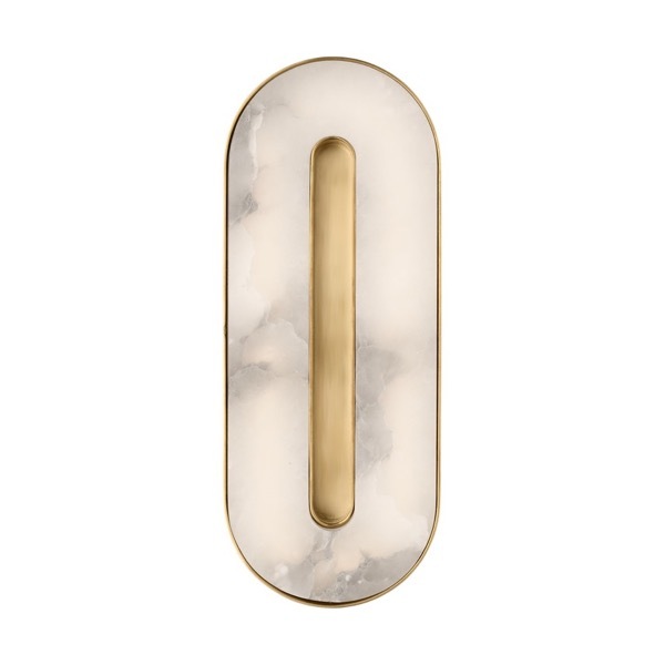 【TECH LIGHTING】アメリカ・ウォールライト「Wyllis 12 Sconce」ゴールド（W120×D67×H305mm）