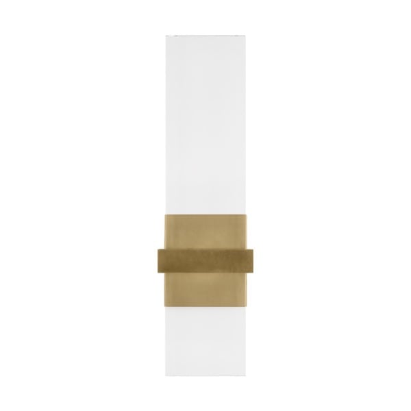 【TECH LIGHTING】アメリカ・ウォールライト「Flyta Medium Sconce」クリア／ゴールド（W127×D84×H458mm）
