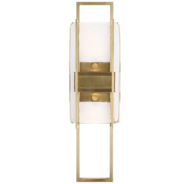 【TECH LIGHTING】アメリカ・ウォールライト「Duelle Medium Wall Sconce」ゴールド（W125×D97×H458mm）