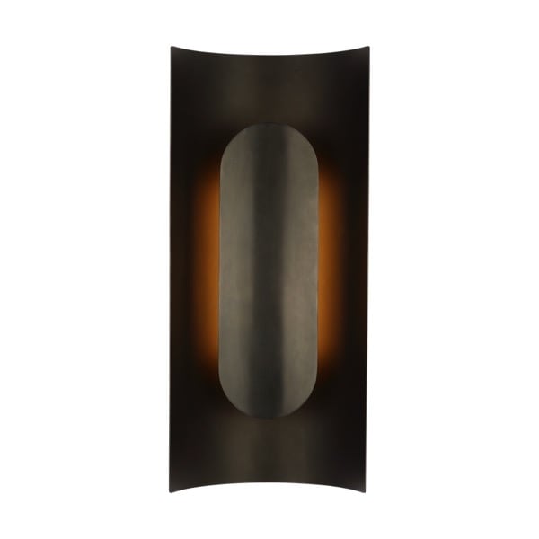 【TECH LIGHTING】アメリカ・ウォールライト「Shielded Medium Sconce」ブロンズ（W199×D94×H458mm）