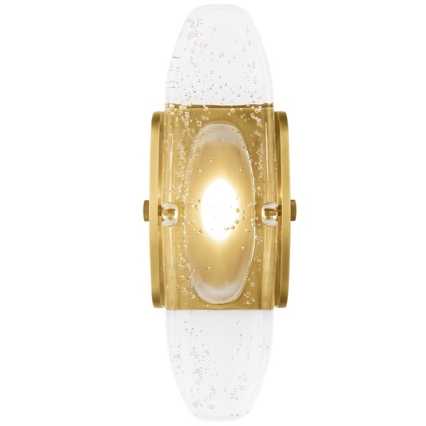 【TECH LIGHTING】アメリカ・ウォールライト「Wythe Medium Wall Sconce」ゴールド（W125×D135×H376mm）