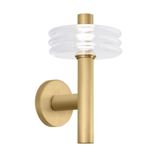 【TECH LIGHTING】アメリカ・ウォールライト「Laurel Medium Sconce」ゴールド（W204×D234×H359mm）