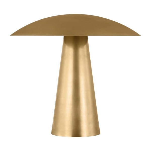 【TECH LIGHTING】アメリカ・テーブルライト「Aegis Medium Table Lamp」ゴールド（W463×D463×H422mm）