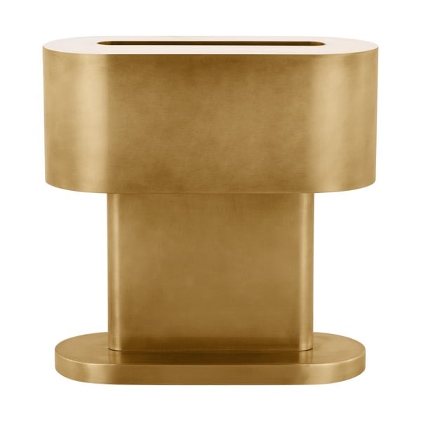 【TECH LIGHTING】アメリカ・テーブルライト「Wyllis Accent Table Lamp」ゴールド（W305×D127×H305mm）