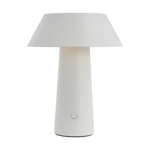 【TECH LIGHTING】アメリカ・テーブルライト「Sesa Short Accent Rechargeable Table Lamp」ホワイト（W155×D155×H196mm）