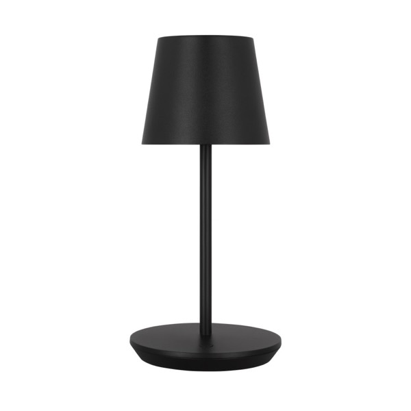 【TECH LIGHTING】アメリカ・テーブルライト「Nevis Short Accent Rechargeable Table Lamp」ブラック（W130×D130×H267mm）