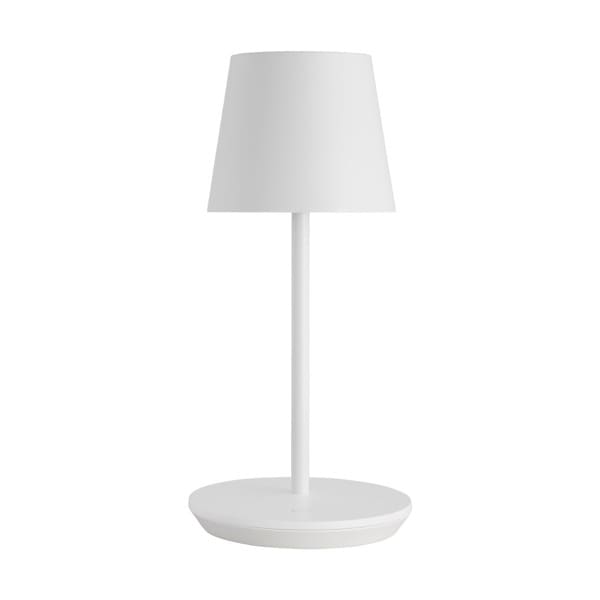 【TECH LIGHTING】アメリカ・テーブルライト「Nevis Short Accent Rechargeable Table Lamp」ホワイト（W130×D130×H267mm）