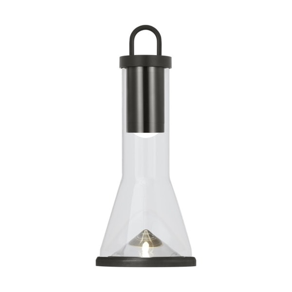 【TECH LIGHTING】アメリカ・テーブルライト「Kandella Accent Rechargeable Table Lamp」ブロンズ（W148×D148×H343mm）