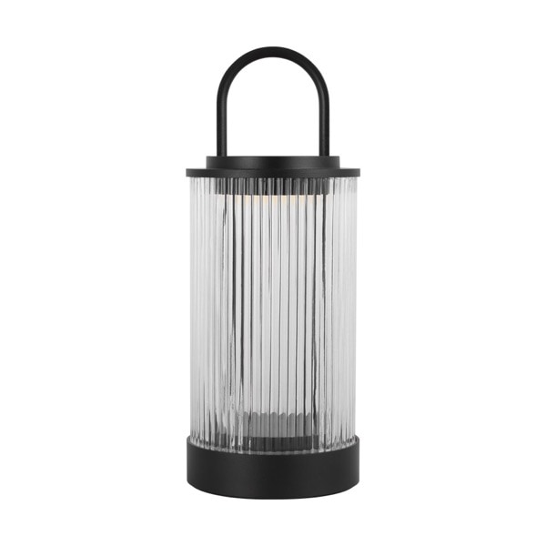 【TECH LIGHTING】アメリカ・テーブルライト「Tawa Accent Rechargeable Table Lamp」ブラック（W115×D115×H280mm）