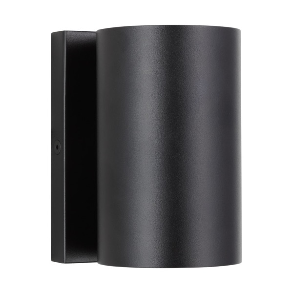 【TECH LIGHTING】アメリカ・ウォールライト「Pressa Round Small Wall」ブラック（W77×D102×H127mm）