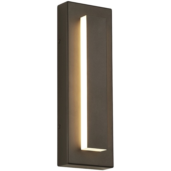 【TECH LIGHTING】アメリカ・アウトドア・ウォールライト「Aspen 15 Outdoor Wall」ブロンズ（W127×D49×H381mm）