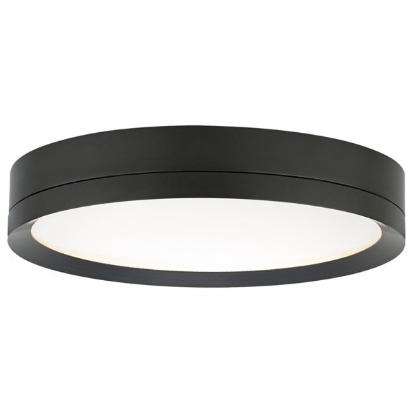 【TECH LIGHTING】アメリカ・モダン照明 シーリングライト「Finch Round Flush Mount」LED照明 ブロンズ（Φ305×H54mm）