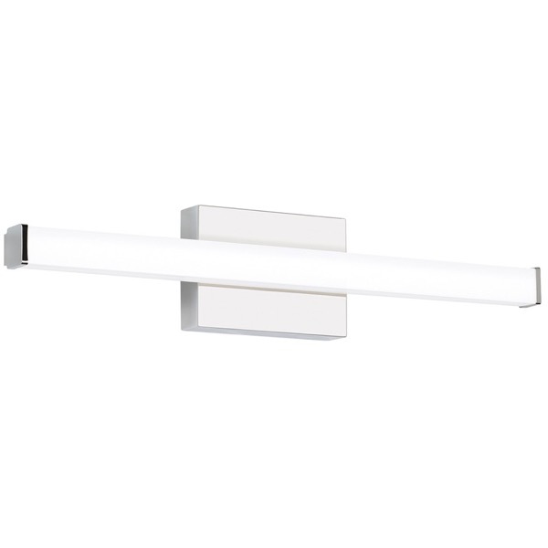 【TECH LIGHTING】アメリカ・ウォールライト「Lufe Square 24 Bath」シルバー（W610×D82×H127mm）