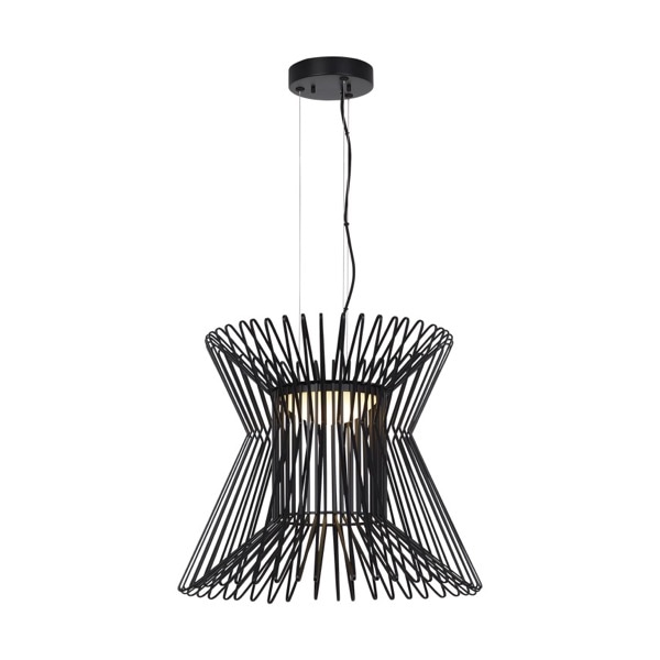 【TECH LIGHTING】アメリカ・モダン照明 ペンダントライト「Syrma Pendant」LED照明 ブラック（Φ547×H486mm）