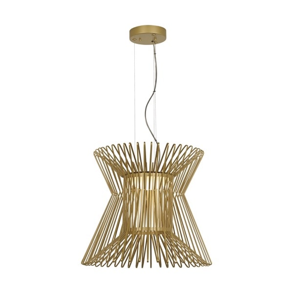 【TECH LIGHTING】アメリカ・モダン照明 ペンダントライト「Syrma Pendant」LED照明 ゴールド（Φ547×H486mm）