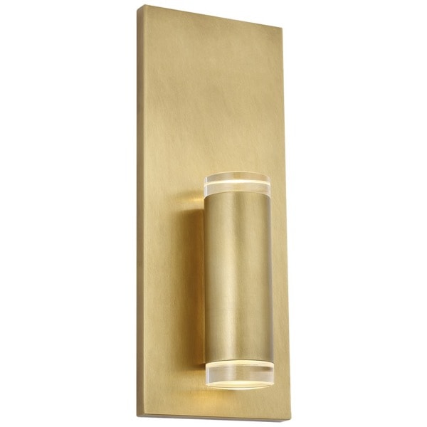 【TECH LIGHTING】アメリカ・ウォールライト「Dobson II 1-Light Wall／Bath」ゴールド（W127×D74×H326mm）