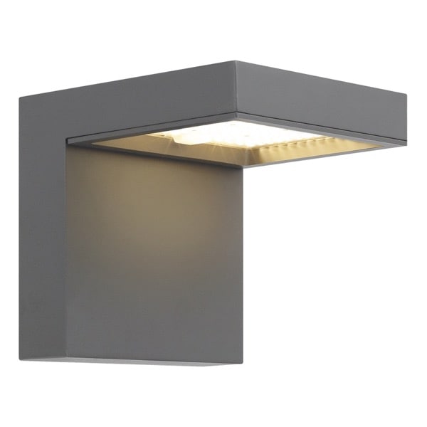 【TECH LIGHTING】アメリカ・アウトドア・ウォールライト「Taag 10 Outdoor Wall Sconce」グレー（W260×D260×H249mm）