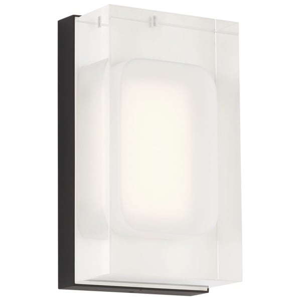 【TECH LIGHTING】アメリカ・ウォールライト「Milley 7 Wall」ブラック（W102×D64×H178mm）