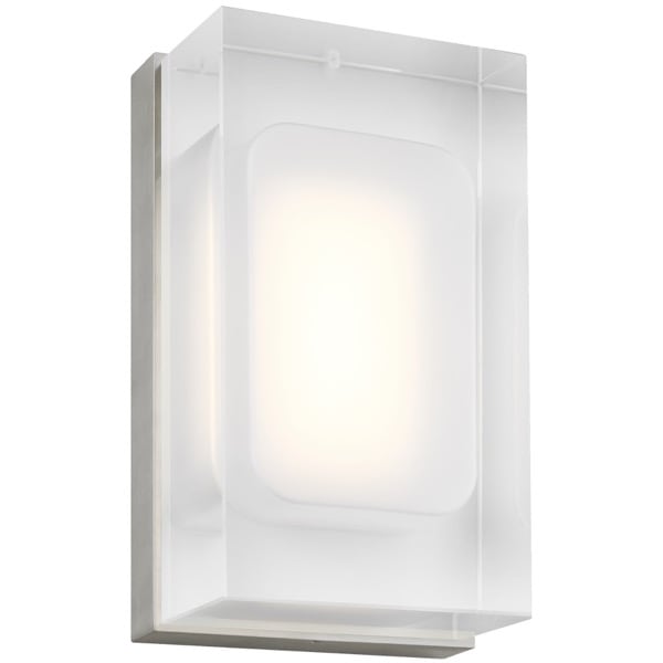 【TECH LIGHTING】アメリカ・ウォールライト「Milley 7 Wall」シルバー（W102×D64×H178mm）