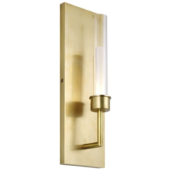 【TECH LIGHTING】アメリカ・ウォールライト「Linger Wall Sconce」ゴールド（W127×D89×H389mm）
