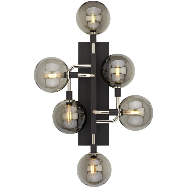 【TECH LIGHTING】アメリカ・ウォールライト「Viaggio Wall Sconce」シルバー（W483×D232×H674mm）