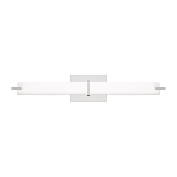 【TECH LIGHTING】アメリカ・ウォールライト「Metro Bath Sconce」シルバー（W656×D100×H122mm）