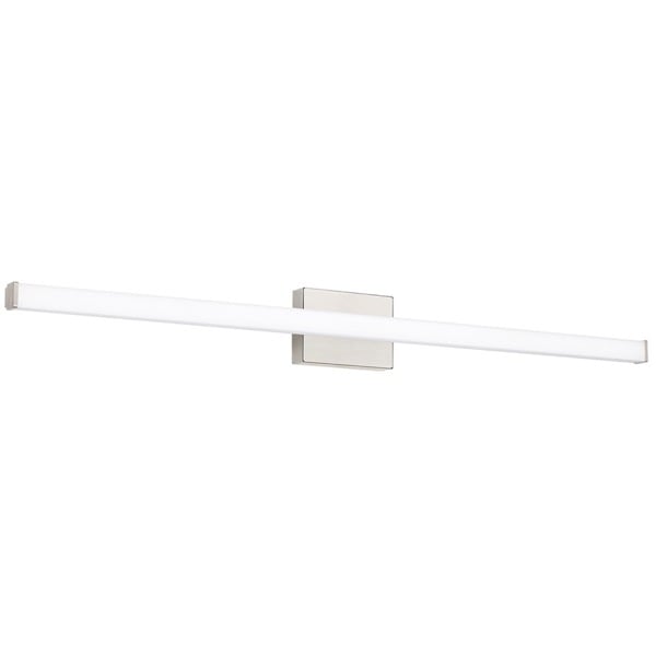【TECH LIGHTING】アメリカ・ウォールライト「Lufe Square 48 Bath」シルバー（W1220×D82×H127mm）
