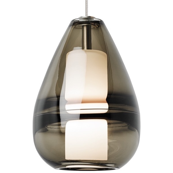 【TECH LIGHTING】アメリカ・モダン照明 ペンダントライト「Mini Ella Pendant」LED照明 シルバー／グレー（Φ127×H178mm）