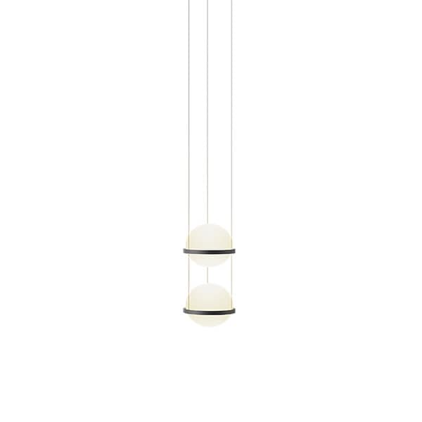 【VIBIA】 スペイン・デザイン照明「Palma」ペンダントライト　ブラック（φ220mm）