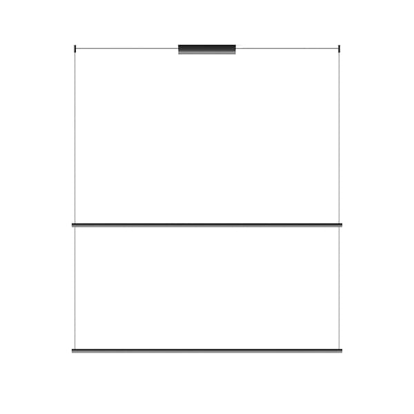 【VIBIA】 スペイン・照明部材「Circus」ショップレール　ブラック／ベージュ コード:3,000mm（W1500×H700mm）