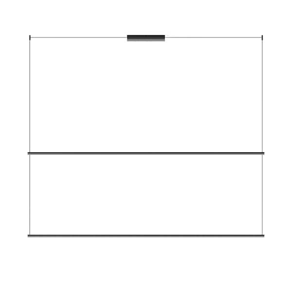 【VIBIA】 スペイン・照明部材「Circus」ショップレール　ブラック／ベージュ コード:3,000mm（W2000×H700mm）